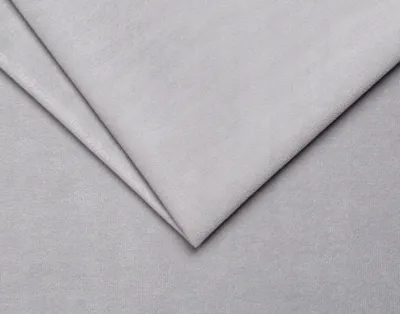 Produktbild von TAPHICEROS Mikrofaserstoff Wildleder, Velvet Velour, Optik Kunstleder WildKunstleder, Stretch Dehnbar Folie - für Auto Box Liner Möbelfolie, Silber, 2000 x 140 cm