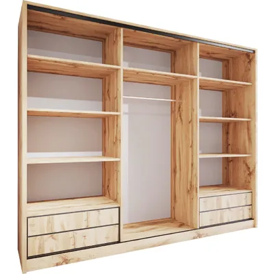 Produktbild von Offener Kleiderschrank MERV K7 270 eiche wotan