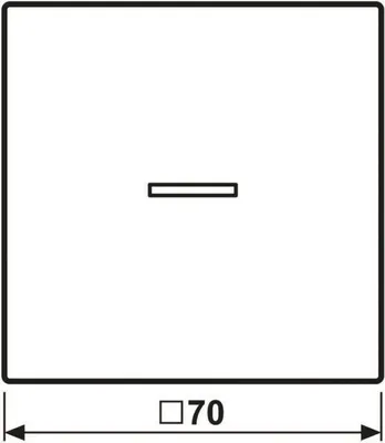 Immagine prodotto di Jung HOME 1-gang pulsante BTLS17101SWM 1 (BTLS17101SWM)