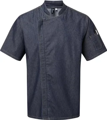 Image de Premier - Veste de cuisine homme/femme unisexe PC4166 (XL) (Bleu indigo jean)
