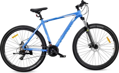 Produktbild von Mountainbike MTB 29 Zoll, KENDA, Shimano, Aluminium, leicht, 21 Gänge, Federung, Scheibenbremsen, Rahmen L 21 Zoll, Tatra Bikes Overland, matt blue