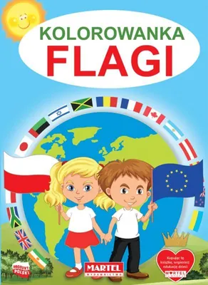 Zdjęcie produktu dla Kolorowanka. Flagi