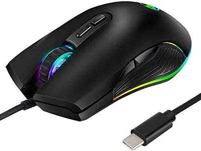 Produktbild von System-S USB C 3.1 Gaming Maus