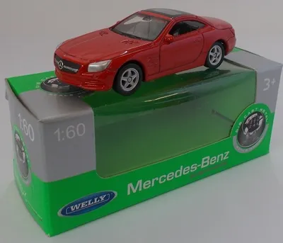 Produktbild von MERCEDES-BENZ SL500 rot, WELMB52020WB, Maßstab1/60, WELLY