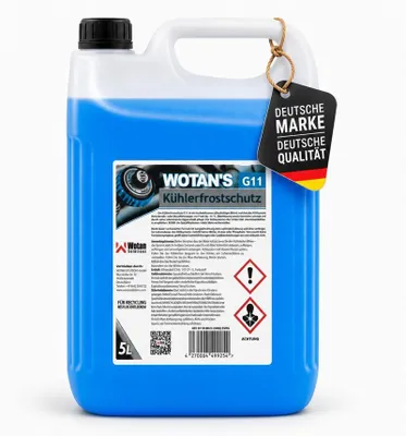 Produktbild von Kühlerfrostschutz G11 Kühlmittel 5L Blau -35°C Fertigmischung Frostschutz Kühlflüssigkeit