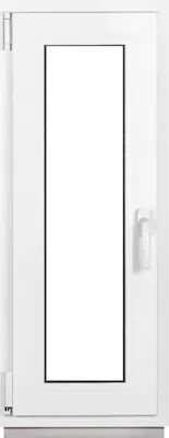 Imagen del producto de Framex ventana de sótano ventana de PVC blanca Ancho x alto 40 x 115 cm (400 x 1150 mm) doble (32 mm) oscilobatiente DIN izquierda - Premium - todos los tamaños