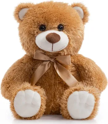 Immagine prodotto di Orsetto di peluche - Giocattolo morbido, 36 cm, color marrone chiaro