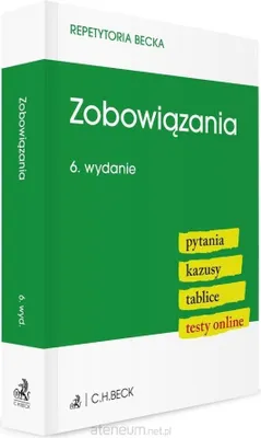 Obrázek produktu pro Zobowiązania. Pytania. Kazusy. Tablice. Testy