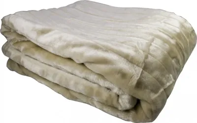 Produktbild von Mikrofaser Kuscheldecke im Nerz-Look Decke 150x200 cm, beige
