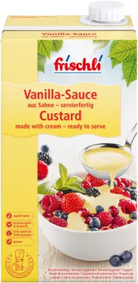 Zdjęcie produktu dla Frischli Vanilla Cream Sauce najlepszy waniliowy smak ze słodyczą 1000ml
