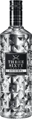 Produktbild von Three Sixty Vodka 37,5 % vol. 1 Liter