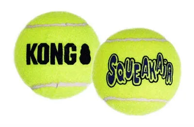 Produktbild von KONG Squeakair Tennisball Gelb mit Piepton