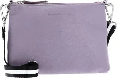 Image de bruno banani Cuir sac à épaule sac à épaule bandoulière Crossbody Bag Lilac lilas