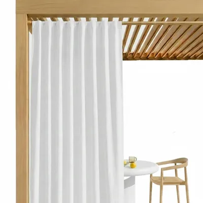 Produktbild von Outdoor Vorhänge Wasserdicht Wasserdichter Terrassengartenvorhang Mit Fröschband-Tunnelhaken 140X250