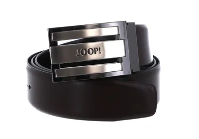 Obrázek produktu pro JOOP! pánský kožený pásek v tmavě hnědé barvě 95
