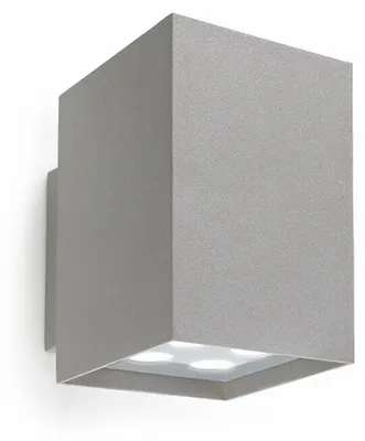 Image de Leds-C4 Afrodita - Mur extérieur LED Up & Down gris clair 1690lm 3000K IP55