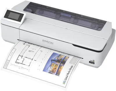 Produktbild von Epson SureColor SC-T3100N - 610 mm (24") Großformatdrucker - Farbe - Tintenstrahl - Rolle A1 (61,0 cm)