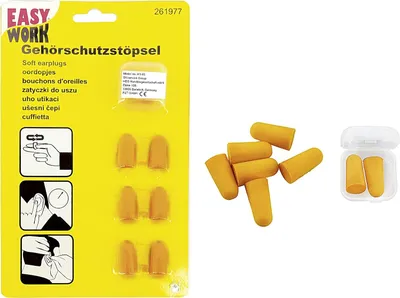 Produktbild von EasyWork Gehörschutzstöpsel (8er Pack)