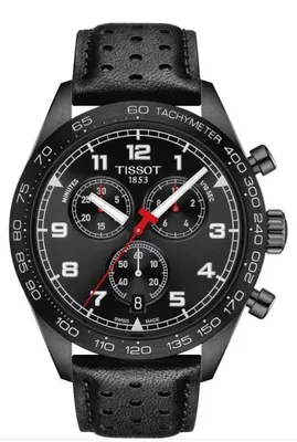 Produktbild von Tissot PRS 516 Chronograph 45mm Quartz Black Dial Watch