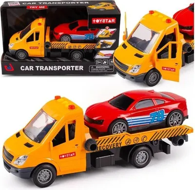 Produktbild von Abschleppwagen mit Fahrzeug, Pannenhilfe, Licht und Ton – Lena