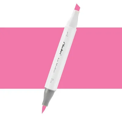 Obrázek produktu pro Lihová fixa OHUHU oboustranná Brush & Chisel, Apricot Pink (RV320)