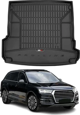 Produktbild von OMAC Gummi Kofferraumwanne für Audi Q7 4M 2015-2025 TPE Laderaumwanne Schwarz