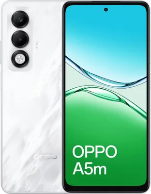 Oppo A5M 4G 8GB/256GB Weiß (Mist White) Dual-SIM