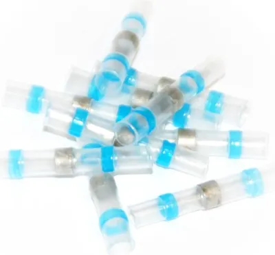 Obrázek produktu pro Tupý konektor s pájecí dutinkou pro průřez 1,5-2,5 mm2, baleno po 10 kusech