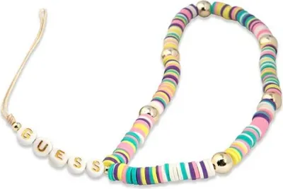 Produktbild von Guess Anhänger GUSTPEAM Phone Strap multicolor/multicolor Heishi Beads Handyhülle