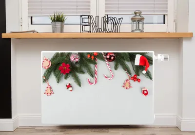 Produktbild von Heizkörperverkleidung Weihnachtsheizkörperverkleidung 60x100