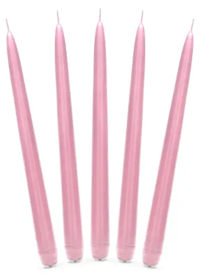 Produktbild von Spitzkerzen 24cm hellrosa, 10 Stück