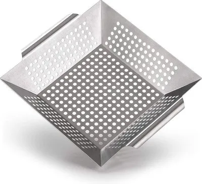 Immagine prodotto di Accessori per barbecue in acciaio inossidabile, grandi, per verdure, multiuso