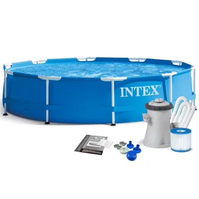 Image de Gartenpool 305 x 76 cm 9in1 intex 28202