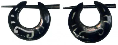 Produktbild von Ohrringe aus Horn