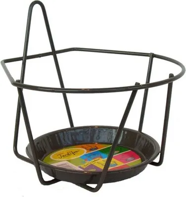 Image de Support mural pour pots de fleur. Ø22cm gris, 357261