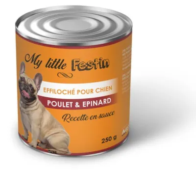 Produktbild von Mein kleines Festmahl – Hühner-Spinat-Hundepastete
