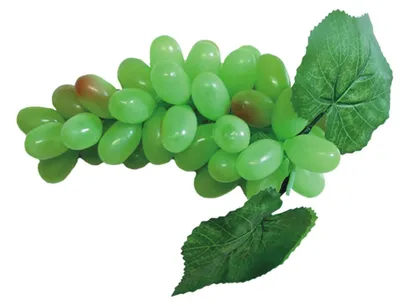 Produktbild von Weintrauben Dekoobst Deko Trauben grün künstliches Obst Kunstobst Früchte