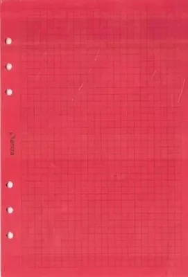 Obrázok produktu pre Vložka do organizéra A5 červená