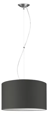 Produktbild von Home Sweet Home Hängelampe Deluxe met lampenkap, E27, antraciet, 40cm