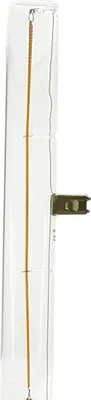 Imagen del producto de SEGULA, lámpara lineal LED, modelo S14d, 500 mm, cristal, casquillo S14d, 6,2W, 2700K, regulable