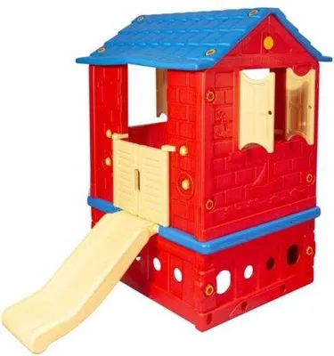 Zdjęcie produktu dla Domek Dla Dzieci King 106×90 Cm Czerwony