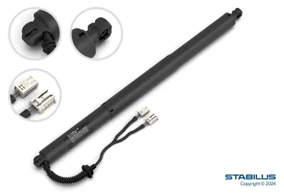 Image de Moteur de hayon STABILUS Moteur électrique de hayon 835126, gauche, compatible avec la PEUGEOT 5008 II, 679,7 mm