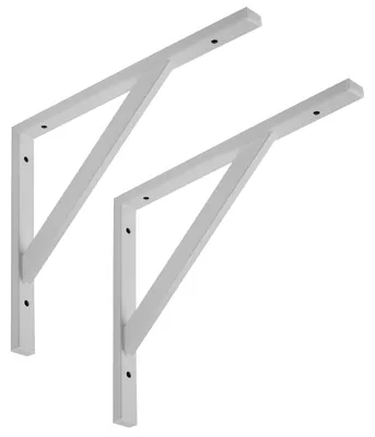 Produktbild von SOTECH Schwerlastwinkel 395 x 315 mm weiß (2 Stück)