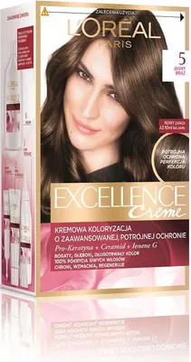 Produktbild von L'Oreal Paris Excellence Creme Haarfarbe 500 Hellbraun