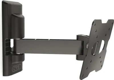 Immagine prodotto di Meliconi CME ER100 Supporto da Parete per Tv Monitor 14 a 25 Pollici Nero