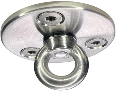 Immagine prodotto di Omgoods - Gancio a soffitto di  - Sistema di sospensione per amaca - Supporto per sacco da boxe - Amaca - Attrezzature per l'allenamento di resistenza - Capacità di carico fino a 180 kg - Gancio di sospensione