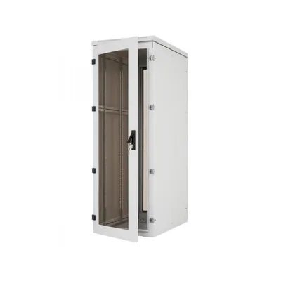 Image de Triton RIE-27-A81-CCX-A1 Armoire réseau 19" 27U, 800x1000mm, IP54, porte vitrée, gris