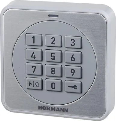 Produktbild von H?rmann Codetaster CTR 1b-1 Torantriebe, Tastatur beleuchtet, 1 Relaisausgang