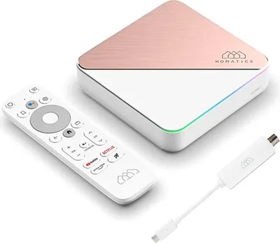 Produktbild von Homatics Box R 4K Plus Android TV Mediaplayer + DVB-T2 Tuner (4K UHD, HDR, WiFi 6, Bluetooth)