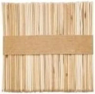 Immagine prodotto di Bastoncini creativi in legno naturale 17,8 cm 80 pezzi